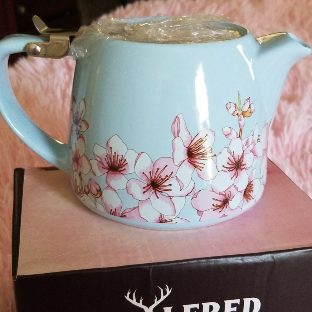 Alfred Ceramic and Stainless Steel Teapot